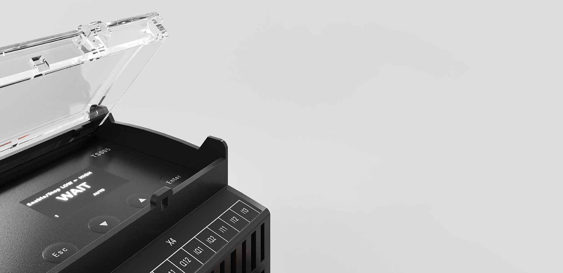 TS005 basic rotary indexing table controller offers a display as user interface